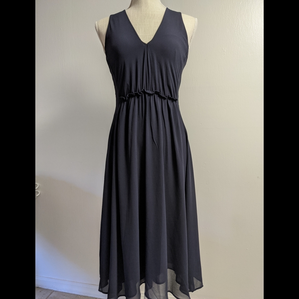 Ann Taylor Navy Dress Sz Small